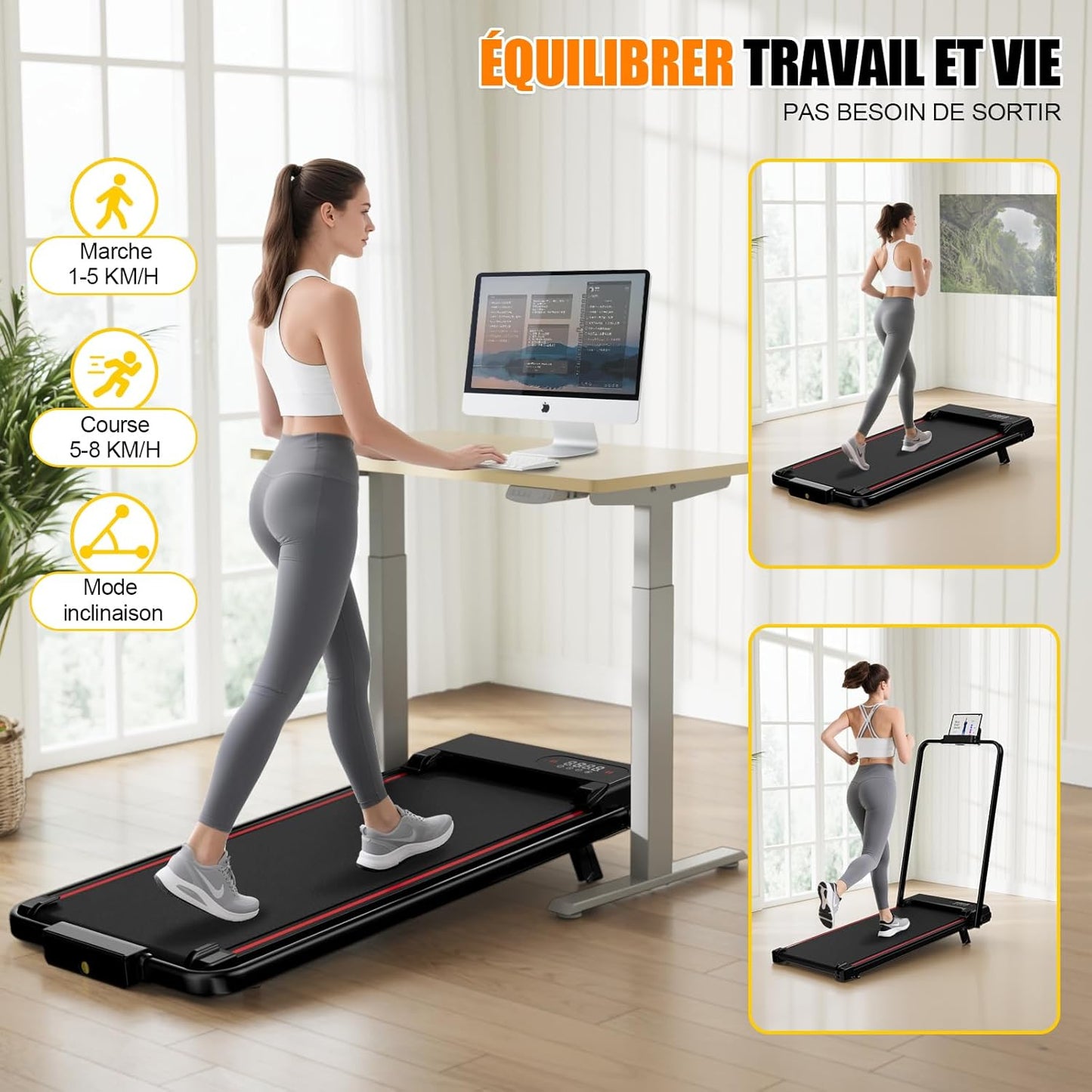 Tapis de Marche Solvex - Restez actif chez vous, sans contrainte